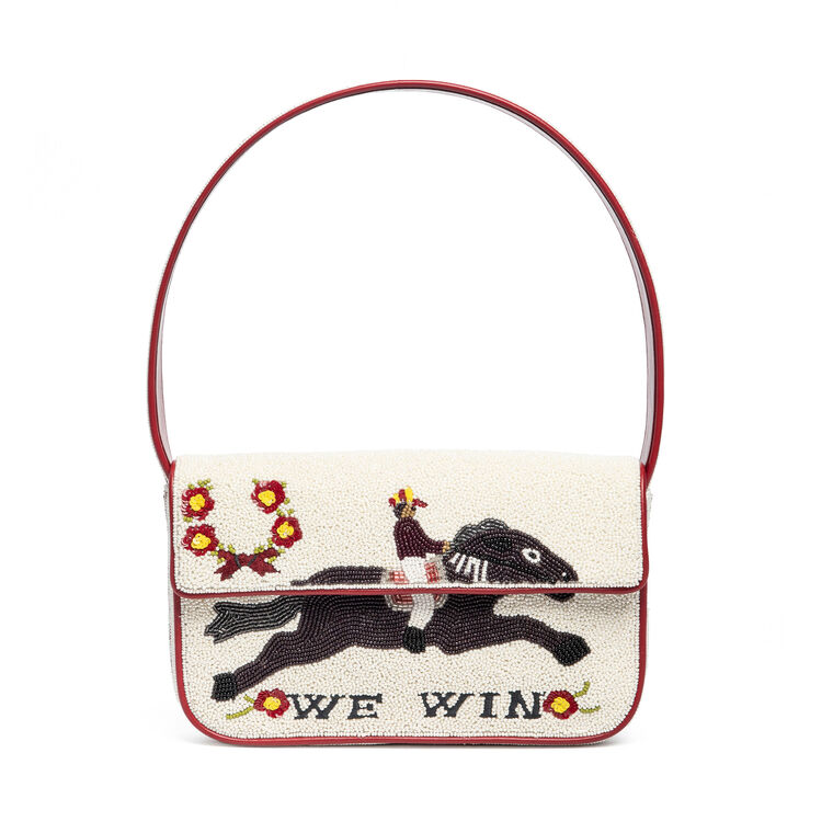 Tommy Beaded Shoulder Bag image number null