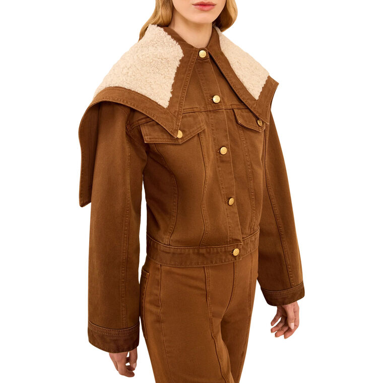 The Sybil Denim Jacket image number null