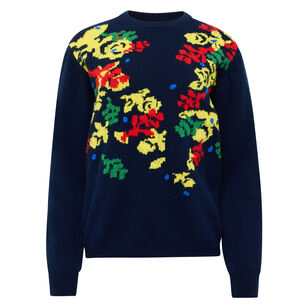 JWA X Pringle Floral Crewneck Sweater