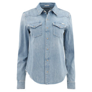 All My Exes Denim Button-up Shirt
