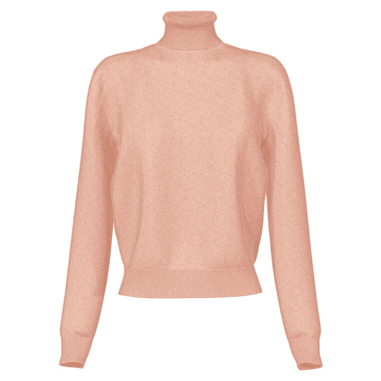 Classic Cashmere Turtleneck Sweater image number null
