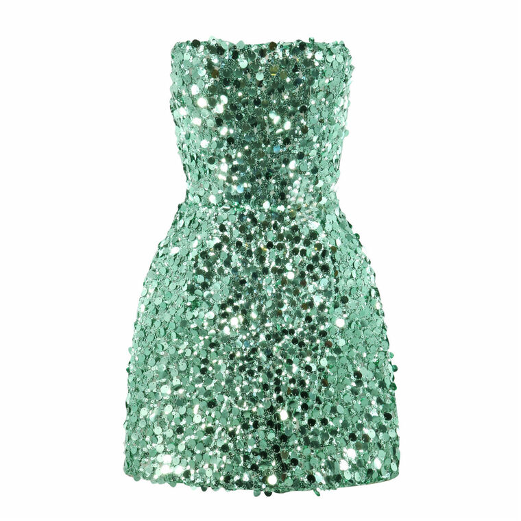 Maraya Strapless Sequin Mini Dress image number null