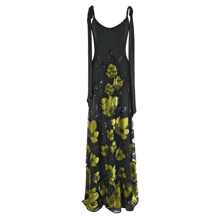Dana Floral Embellished Gown image number null