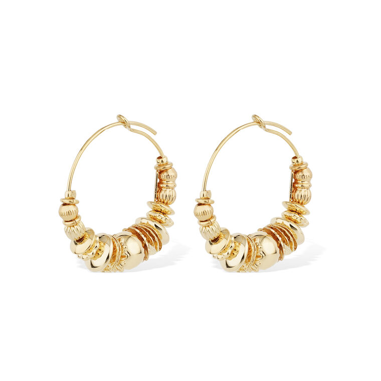 Aloha Mini Hoop Earrings image number null