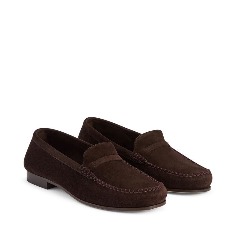 Knightsbridge 10mm Suede Loafer image number null