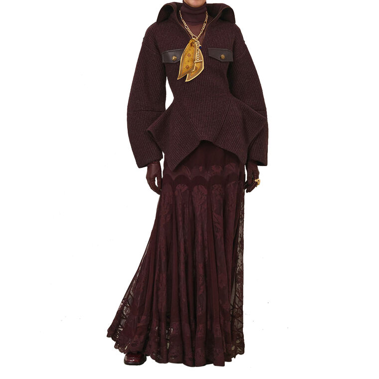 Valiant Panelled Maxi Skirt image number null