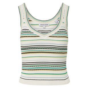 Carlin Striped Knit Tank Top