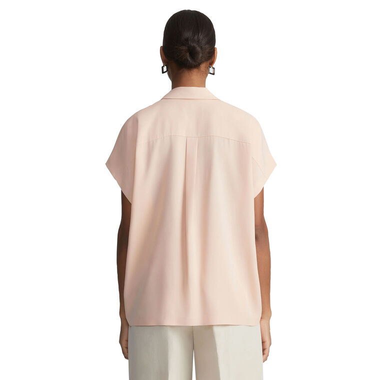 Notch Collar Dolman Blouse image number null