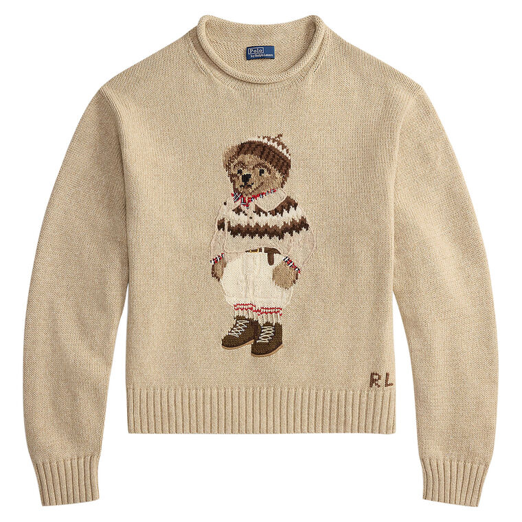 Polo Bear Long Sleeve Rollneck Sweater image number null