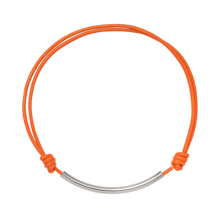 Leather Bond Necklace image number null