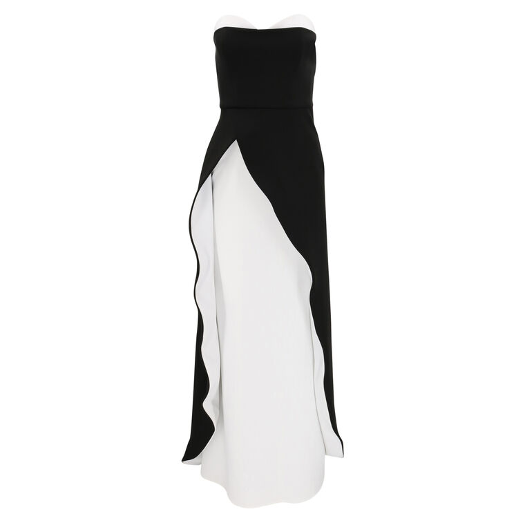 Monochromatic Scuba Gown image number null