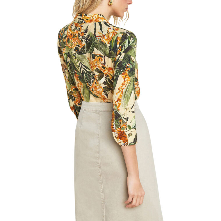 Camille 3/4 Sleeve Blouse image number null