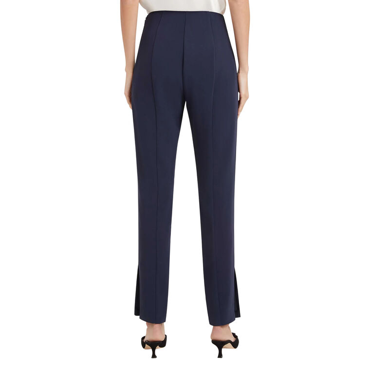 Brianne High Rise Cropped Slim Pant image number null