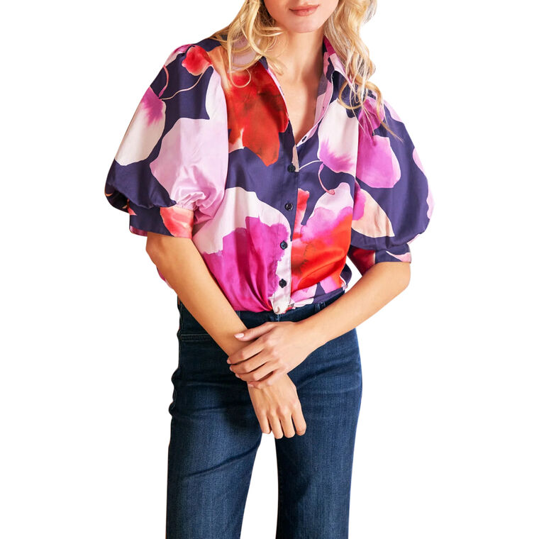 Bomba Blouson Sleeve Shirt image number null