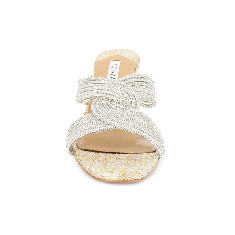 Gatsby 75mm Crystal Embellished Mule image number null