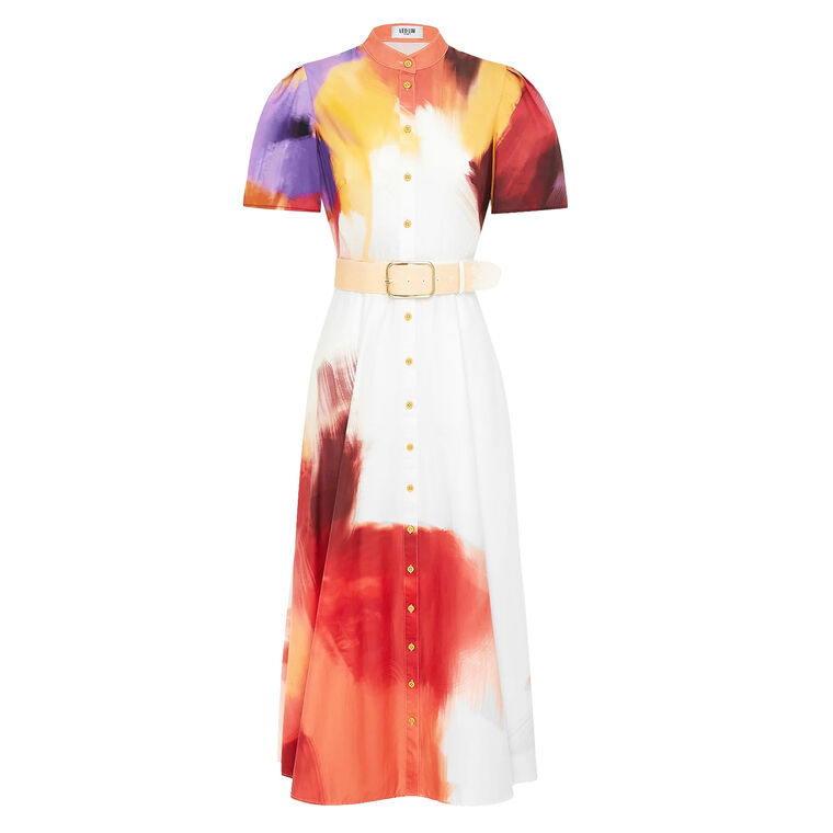 Bianca Short Sleeve Midi Dress image number null