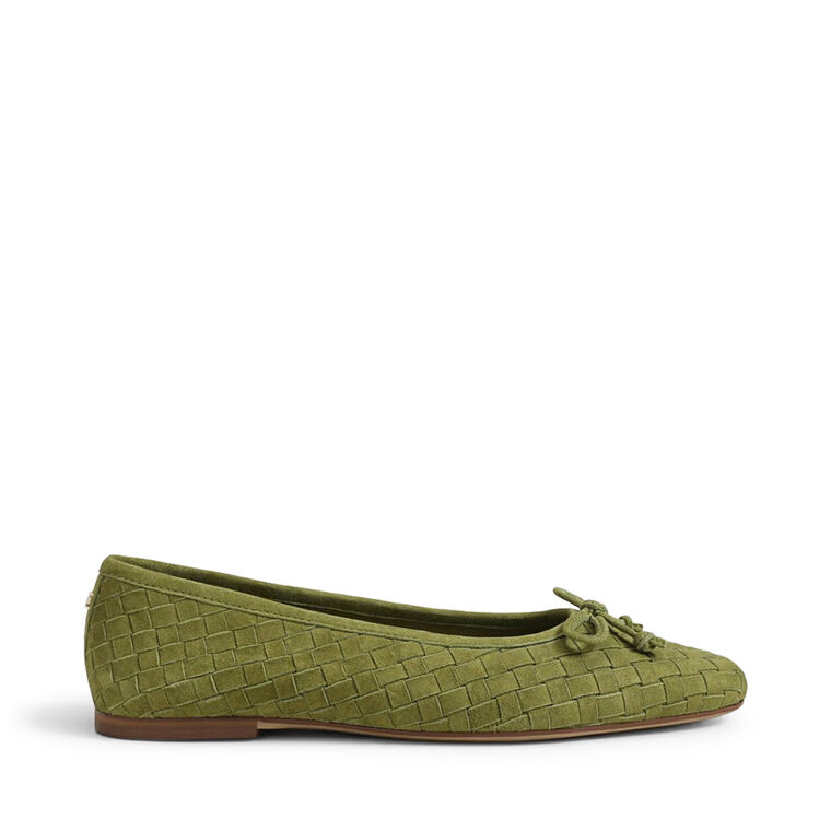 Ruthie Woven Ballet Flat image number null