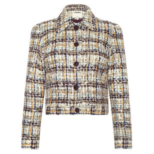 Kasey Sequined Tweed Jacket