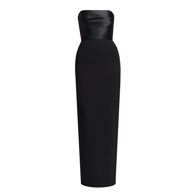 Afra Strapless Gown image number null