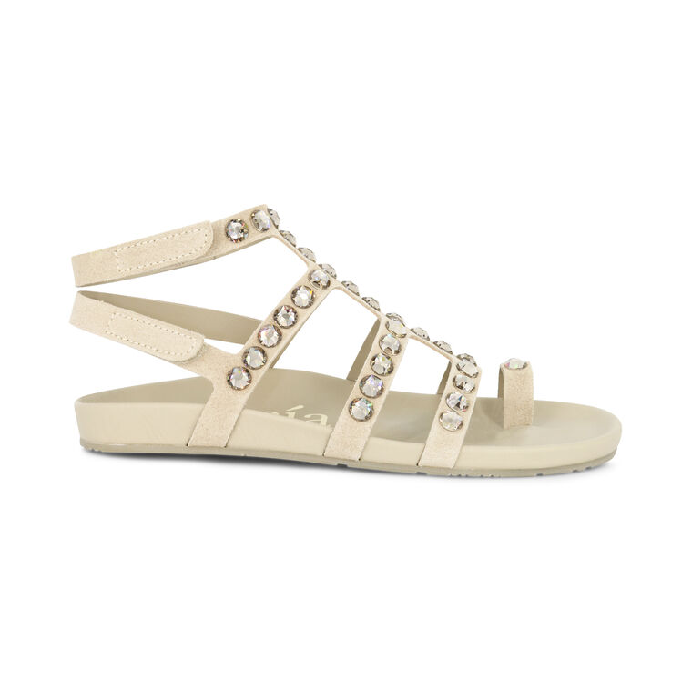 Aroa Crystal Studded Gladiator Sandal image number null