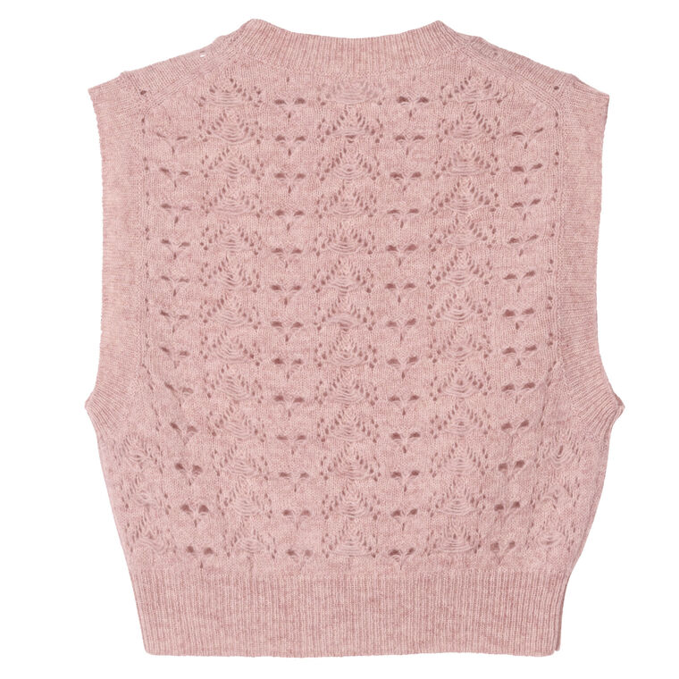 Brisa Heritage Knit Sweater Vest image number null