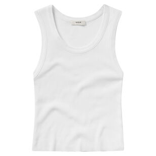 Shrunken Poppy Ribbed Tank