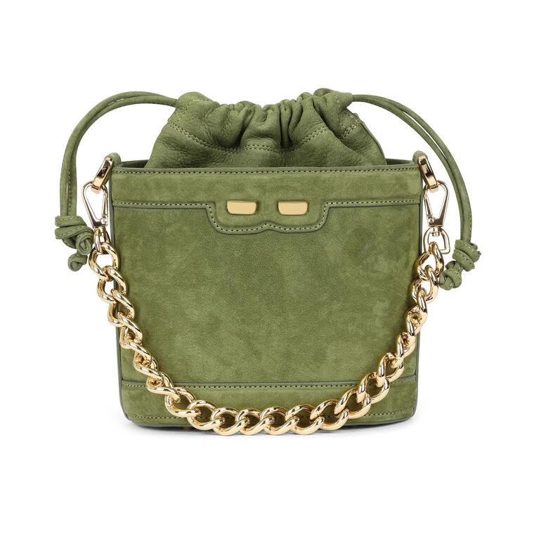 Byrd Bucket Bag In Suede image number null