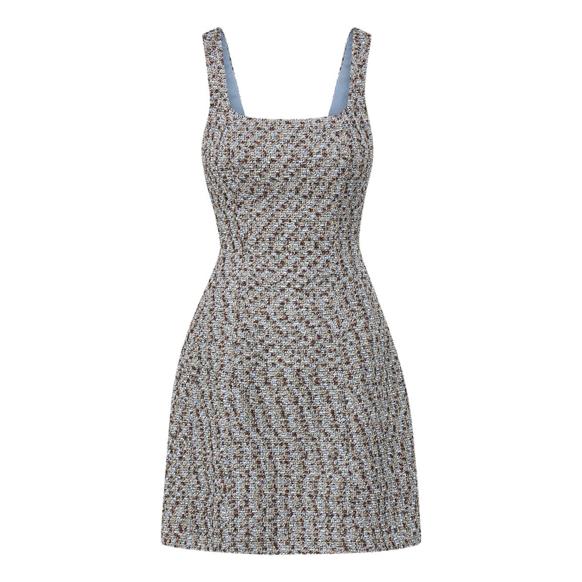 Delphine Metallic Tweed Dress Delphine Metallic Tweed Dress