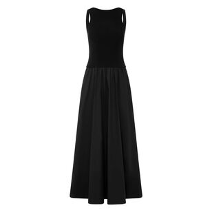 Bateau Cut Out Dress