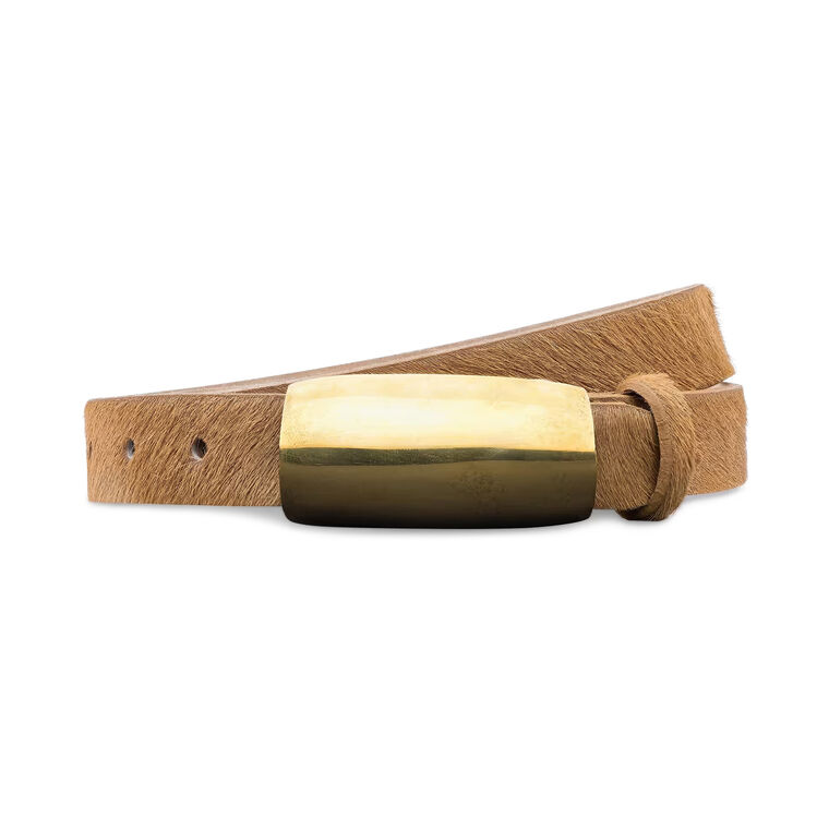 Marlowe Calf Hair Belt image number null