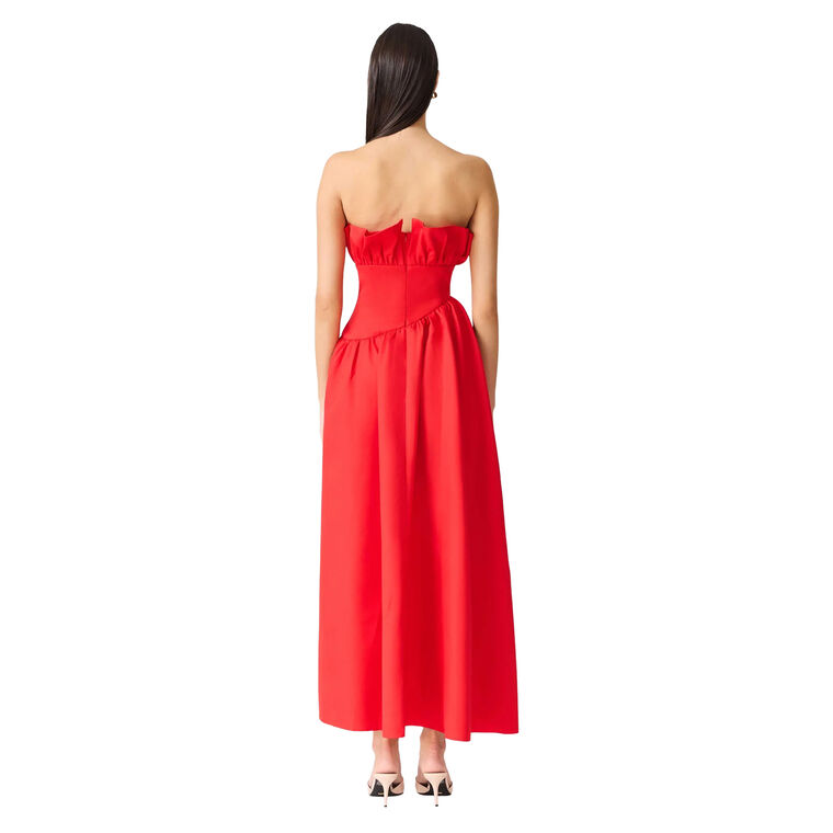Laurel Strapless A-Line Maxi Dress image number null