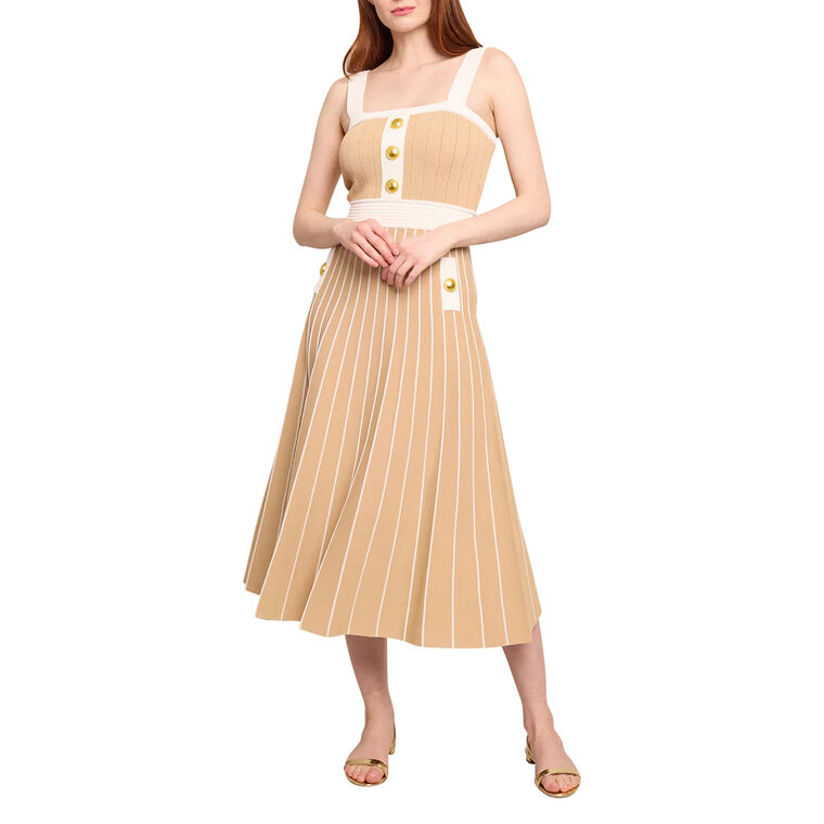 Aurora Sleeveless Knit Midi Dress image number null