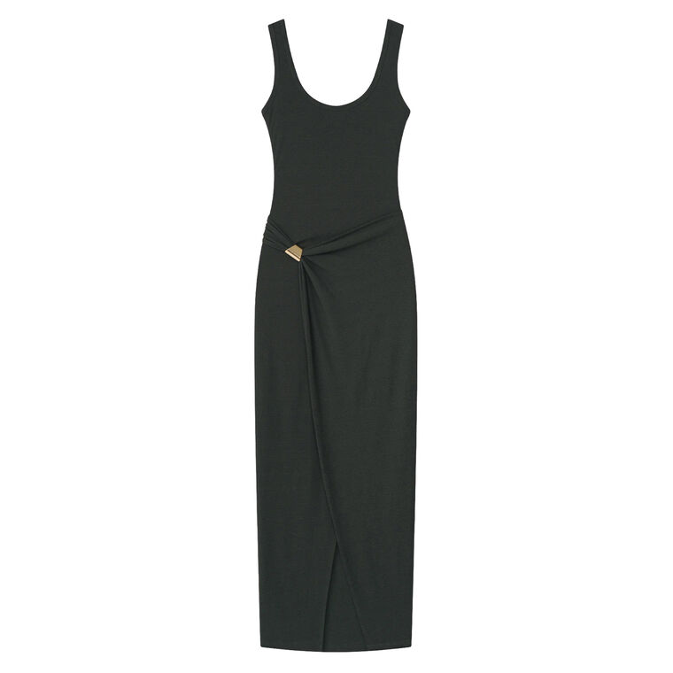 Nenet Sleeveless Mesh Jersey Dress image number null