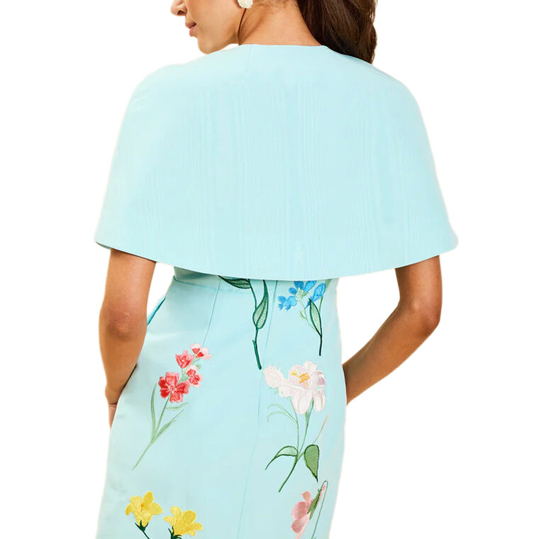 Promenade Embroidered Capelet image number null