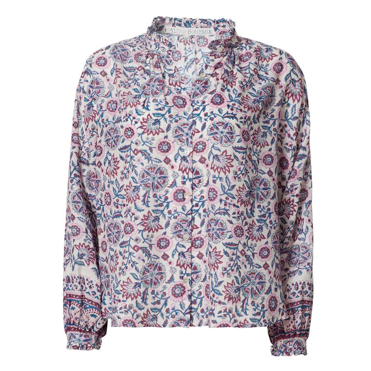 Poet Amazon Floral Blouse image number null