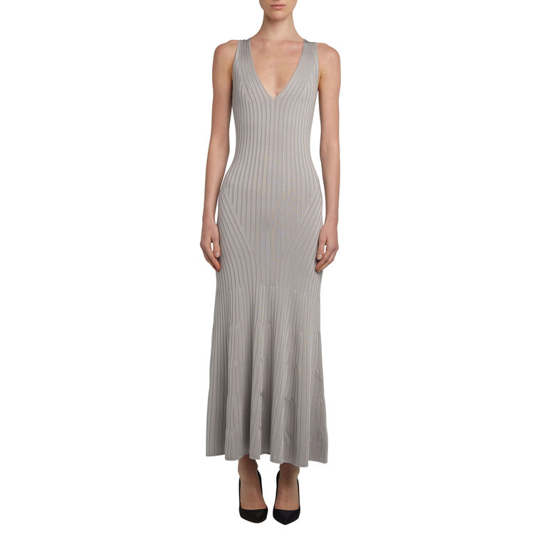 Twyla Sleeveless Knit Maxi Dress In Knitted Viscose image number null
