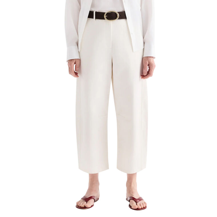 Slouchy Cropped BF Trouser image number null