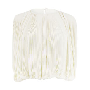 Dorett Sleeveless Pleated Top