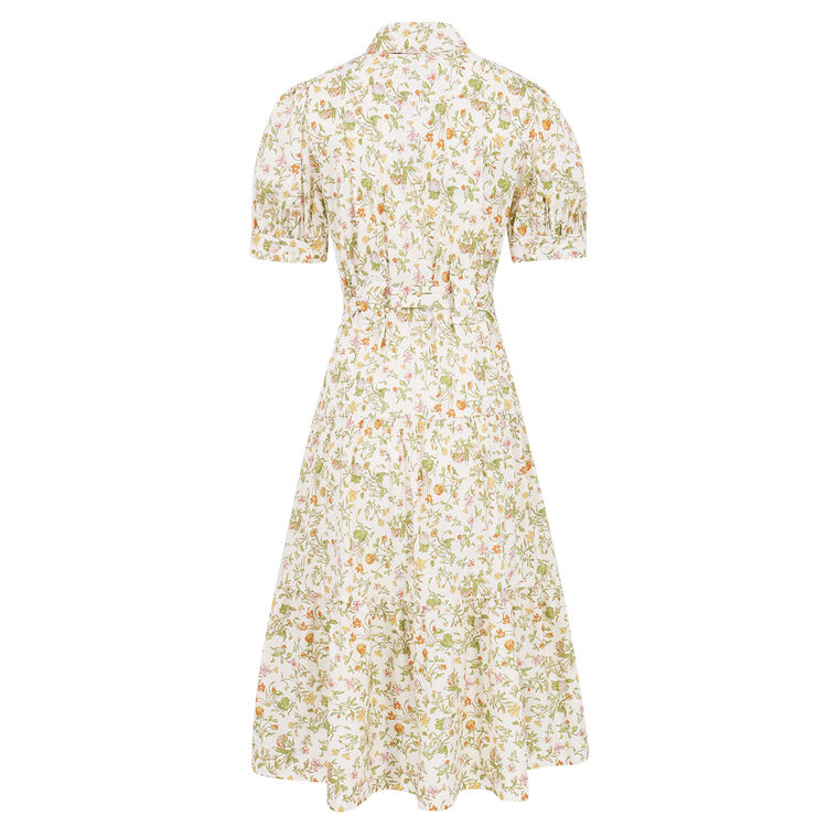 Buffy Floral Utility Shirtdress image number null
