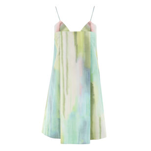 Astrid Sleeveless Watercolor Mini Dress
