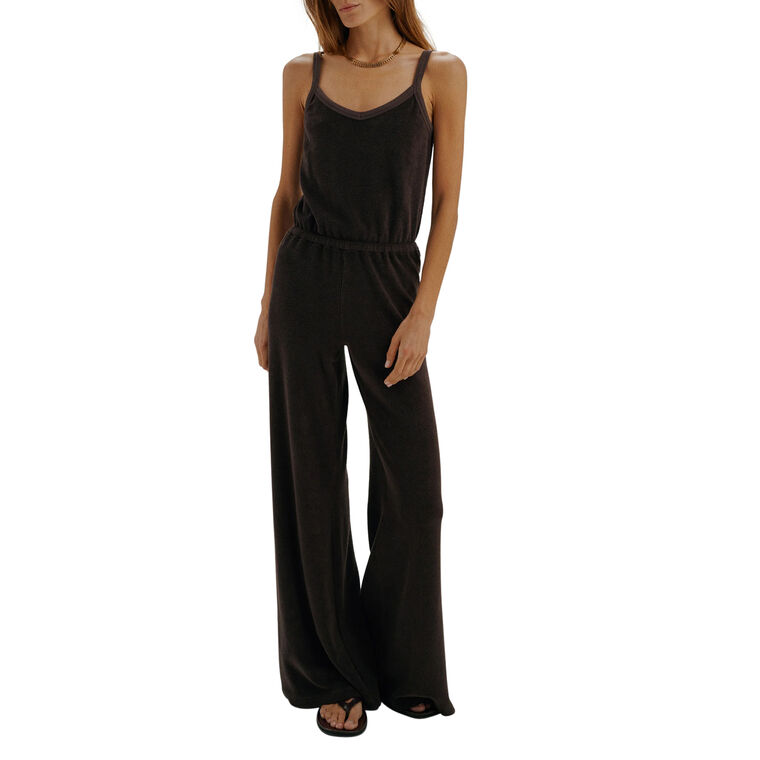 Elma Sleeveless Kick-Flare Jumpsuit image number null