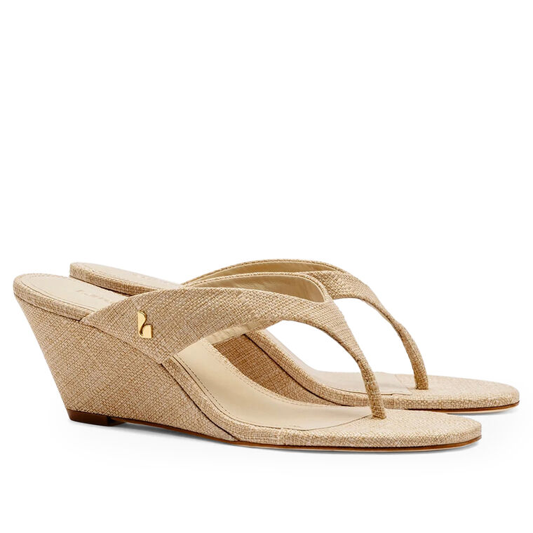 Gaia Low Heel Wedge Sandal image number null