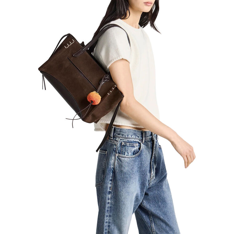 Elongated Loafer Cabas Bag image number null
