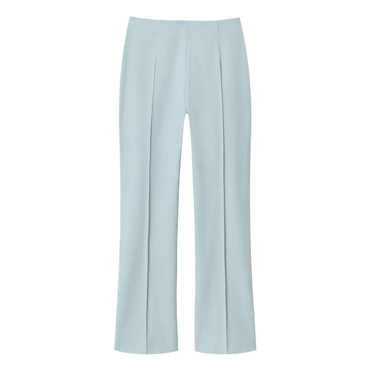Techno Stretch Twill Vesey Side Zip Flared Ankle Pant image number null