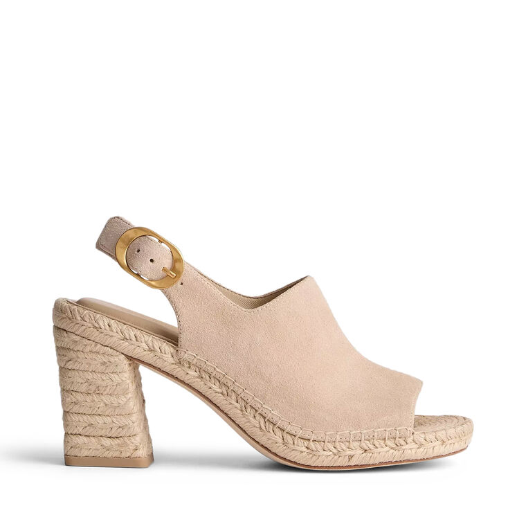 Gigi Suede Espadrille Sandals image number null