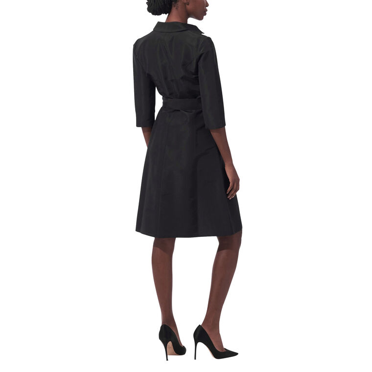 Icon Belted Shirt Dress image number null