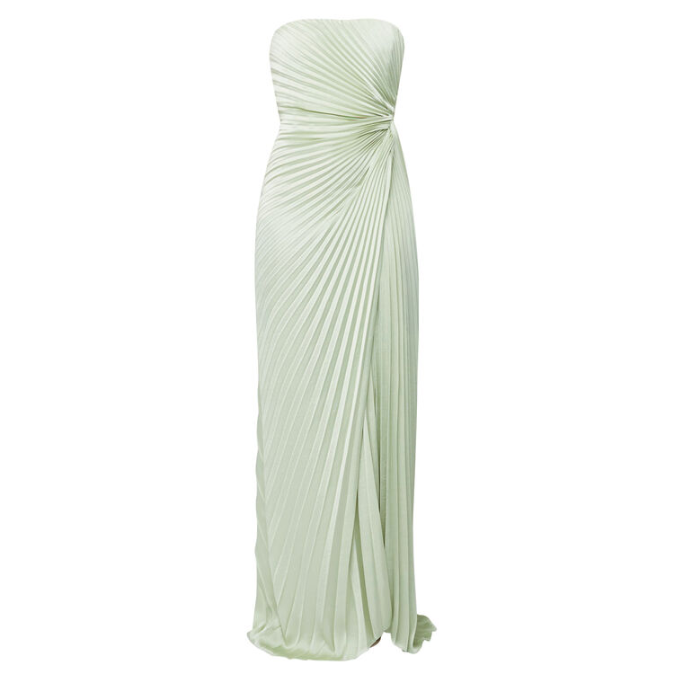 Layla Stapless Pleated Gown image number null