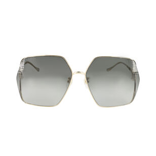 Square Metal Frame Sunglasses
