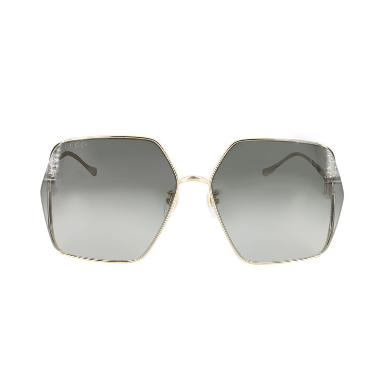 Square Metal Frame Sunglasses image number null