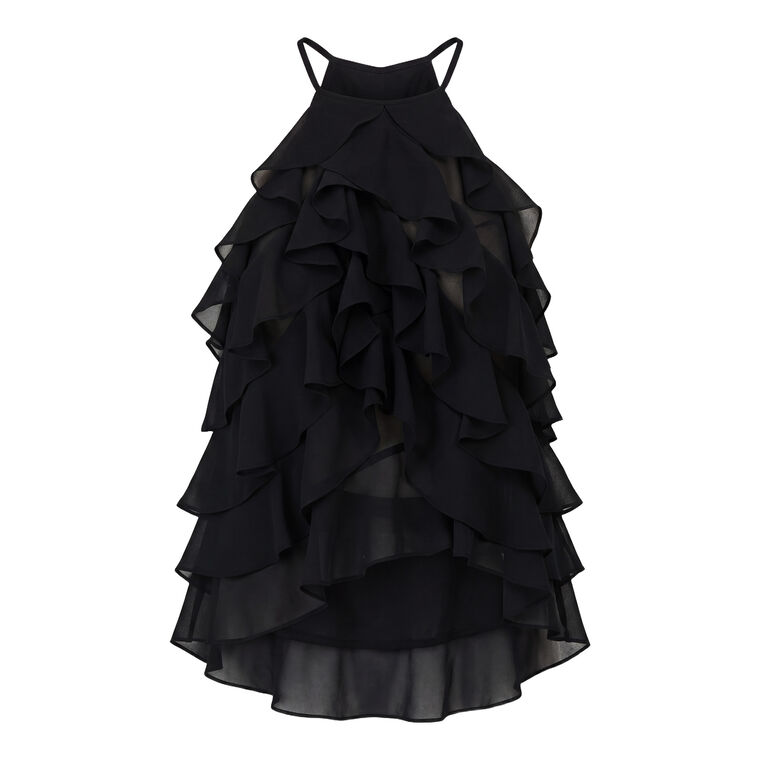 Iska Ruffle Halter Top image number null